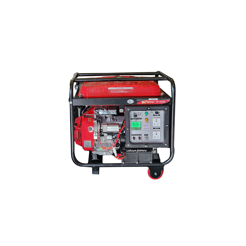 7 KVA Portable Generator, Petrol Run, Model HP-9500E, Recoil & Self Start